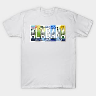 Alabama License Plates T-Shirt